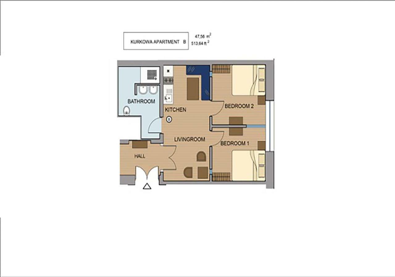 Kurkowa Apartments Красков Екстериор снимка